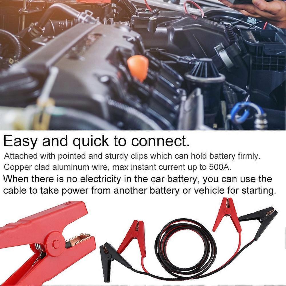 Bilnødstarter Batteriklemme Testledningsklemme EC5 Stikforbindelse 12V