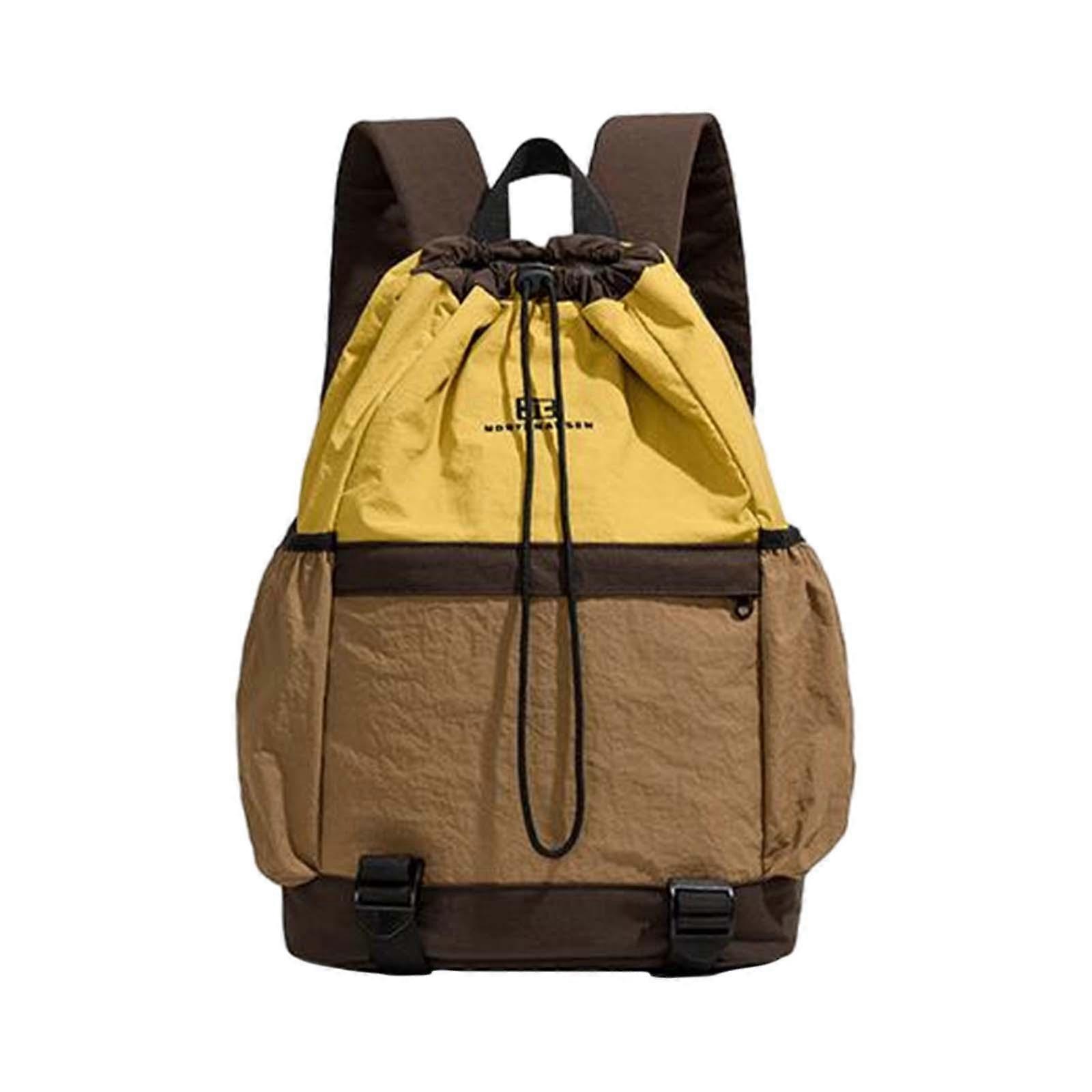 Tennis Backpack Versatile Stylish, Lightweight, with Drawstring, Portable,