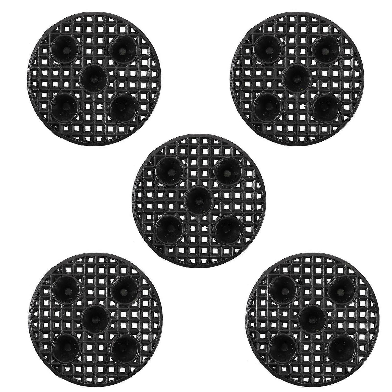 5pcs Plant Root Control Base Board for Nursery Pots – Durable Root Trainer System for Flowers, Fruits, and Transplanting