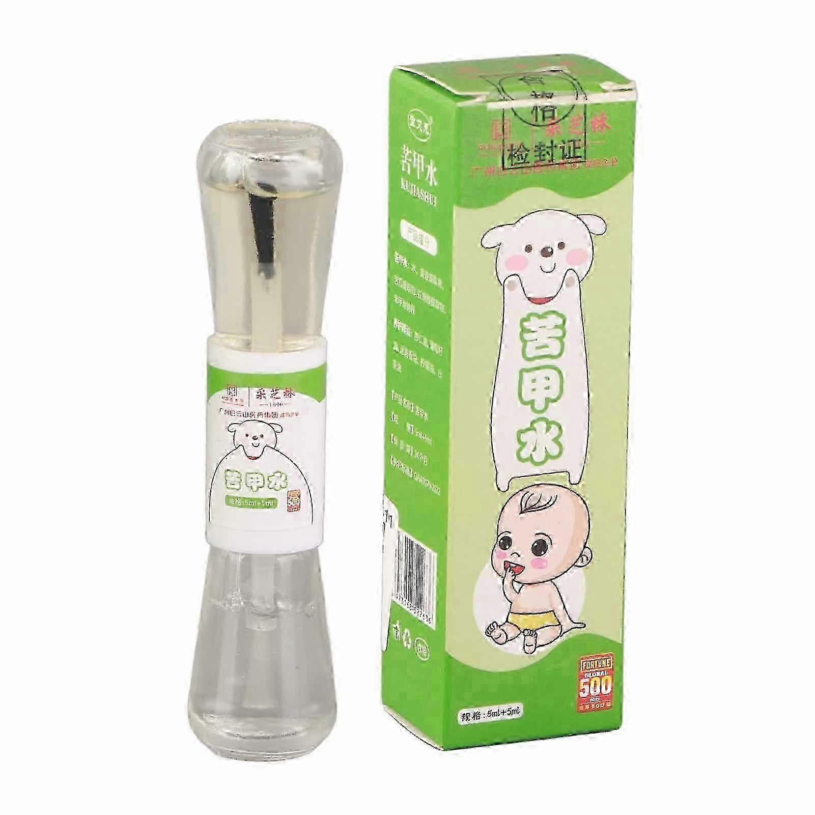 Kids' No-Bite Nail Polish - Safe Solution to Prevent Finger Sucking