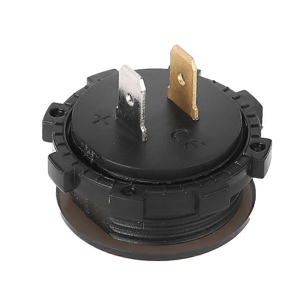 Modified Motorcycle Voltmeter LED Digital Display Voltage Volt Gauge Panel Meter (Green)