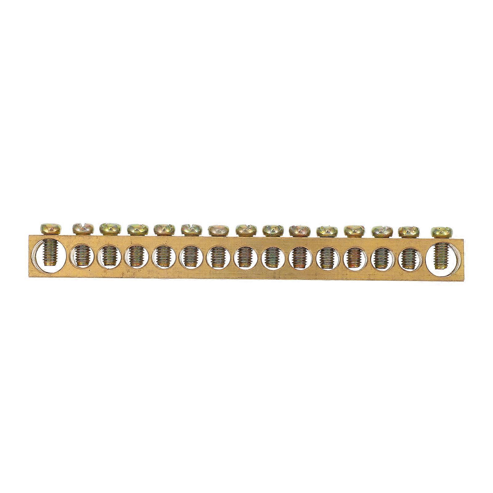Heavy Duty Terminal Bus Bar Ground Kit Compact Design for Electrical Cabinets Reliable Performance