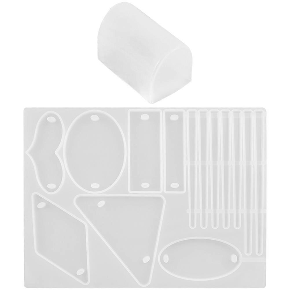 قوالب لصب الراتنج قوالب دبوس الشعر البسيطة سيليكون راتنج المجوهرات صب العفن لحفل الزفاف 1 مجموعة