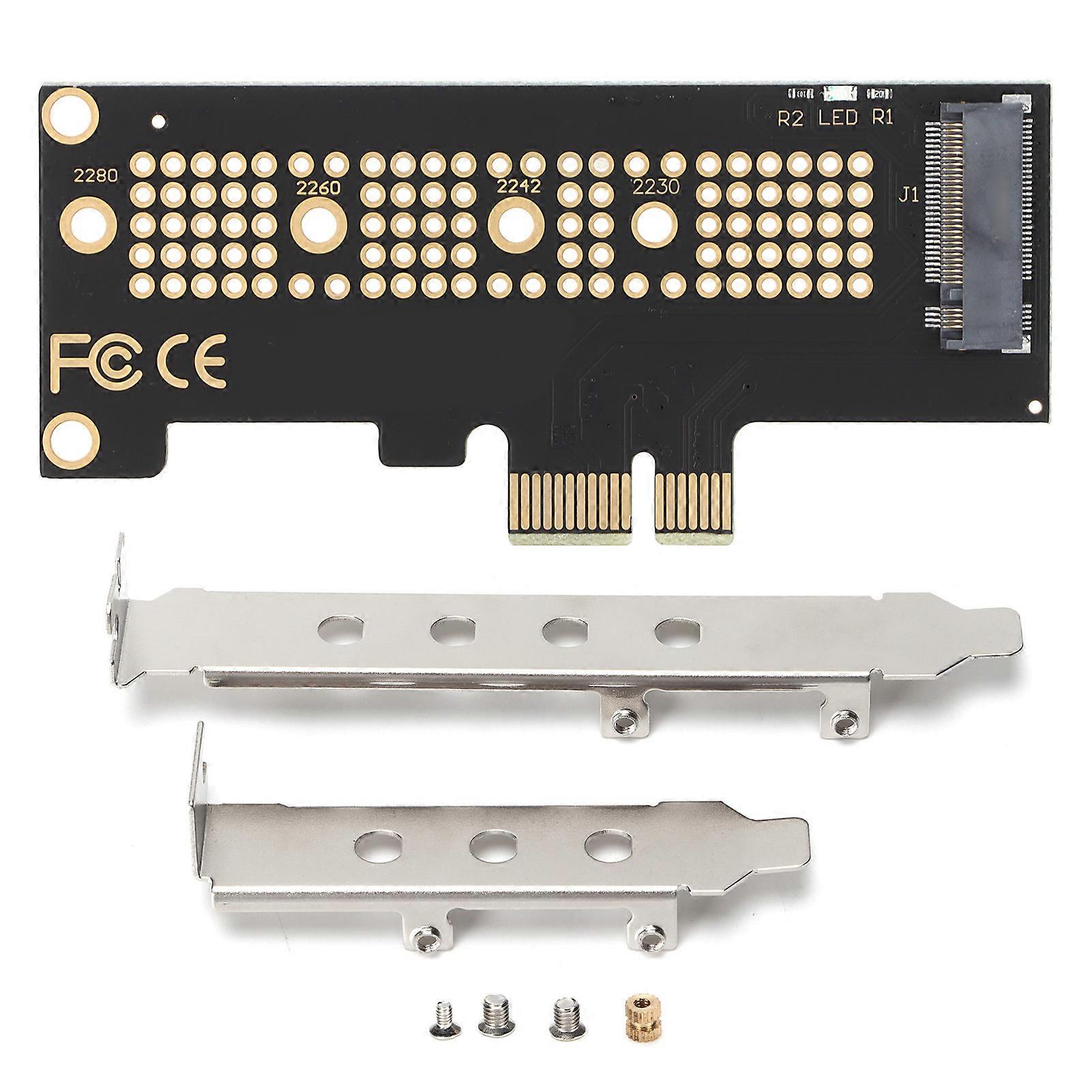 Adapter Card PCIE to NVME NGFF M.2 SSD Hard Disk Converter for 2230/2242/2260/2280 SSD