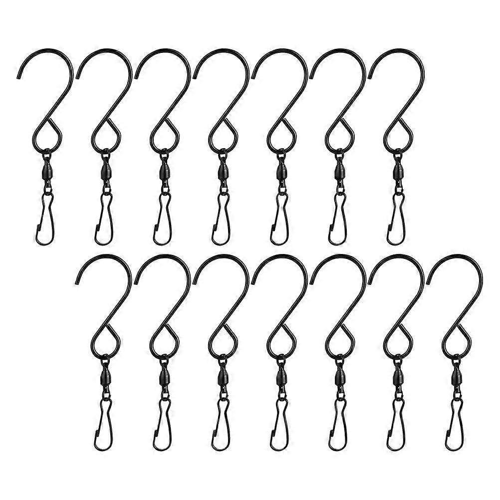 Wind Chime Hangers Spiral Shape Waterproof Rustproof Gardeners Flower Pots Lanterns 20Pcs
