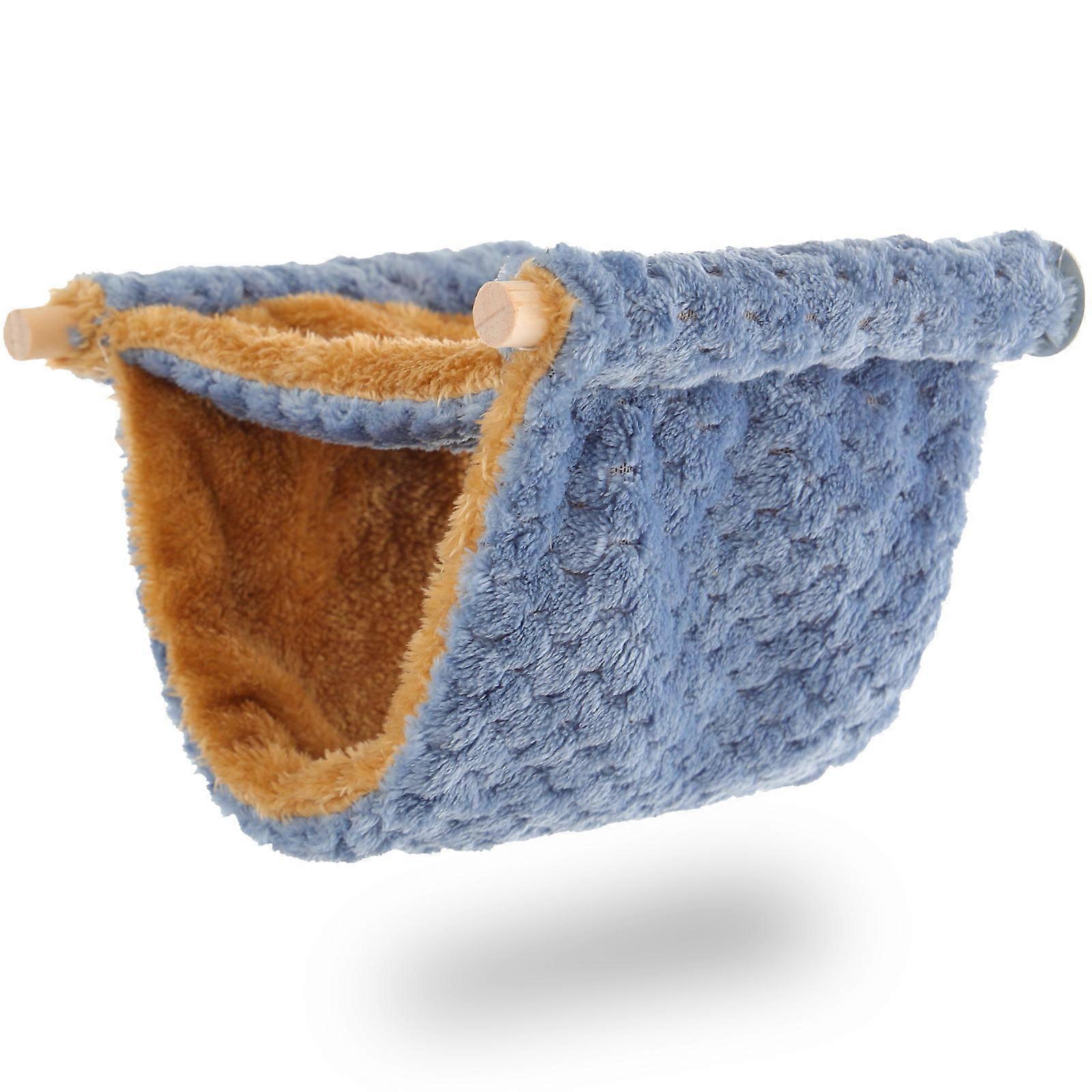 Lovely Hamster Hammock Plush Fabric Warmth Resting Sleeping Playing Ferrets 26X18X12CM 1Set