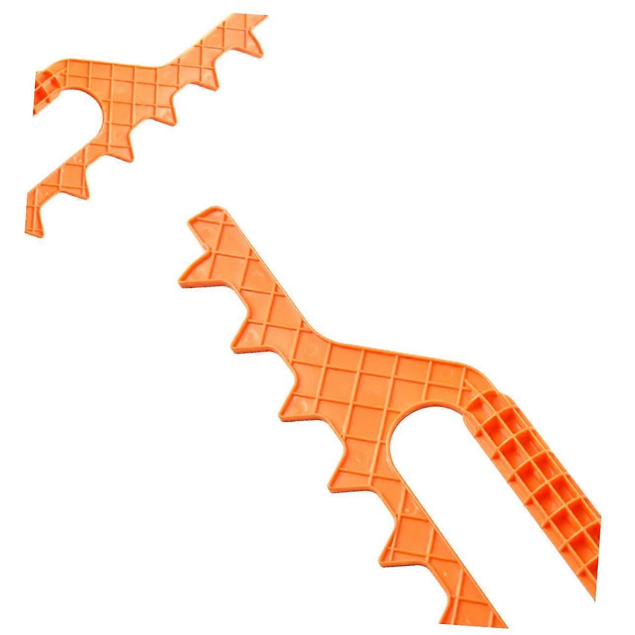 Practical Beehive Rake 9 Frame Spacer for Beekeeping Made of Quality Plastic Yellow