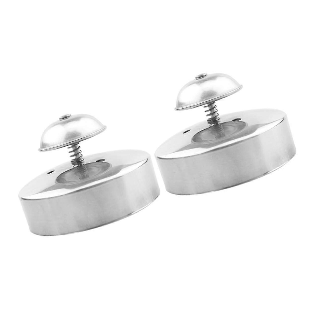 Create sandwiches 2pcs Sandwich Sealer Maker Shapes Cutting Tool Included Silver Safe 1