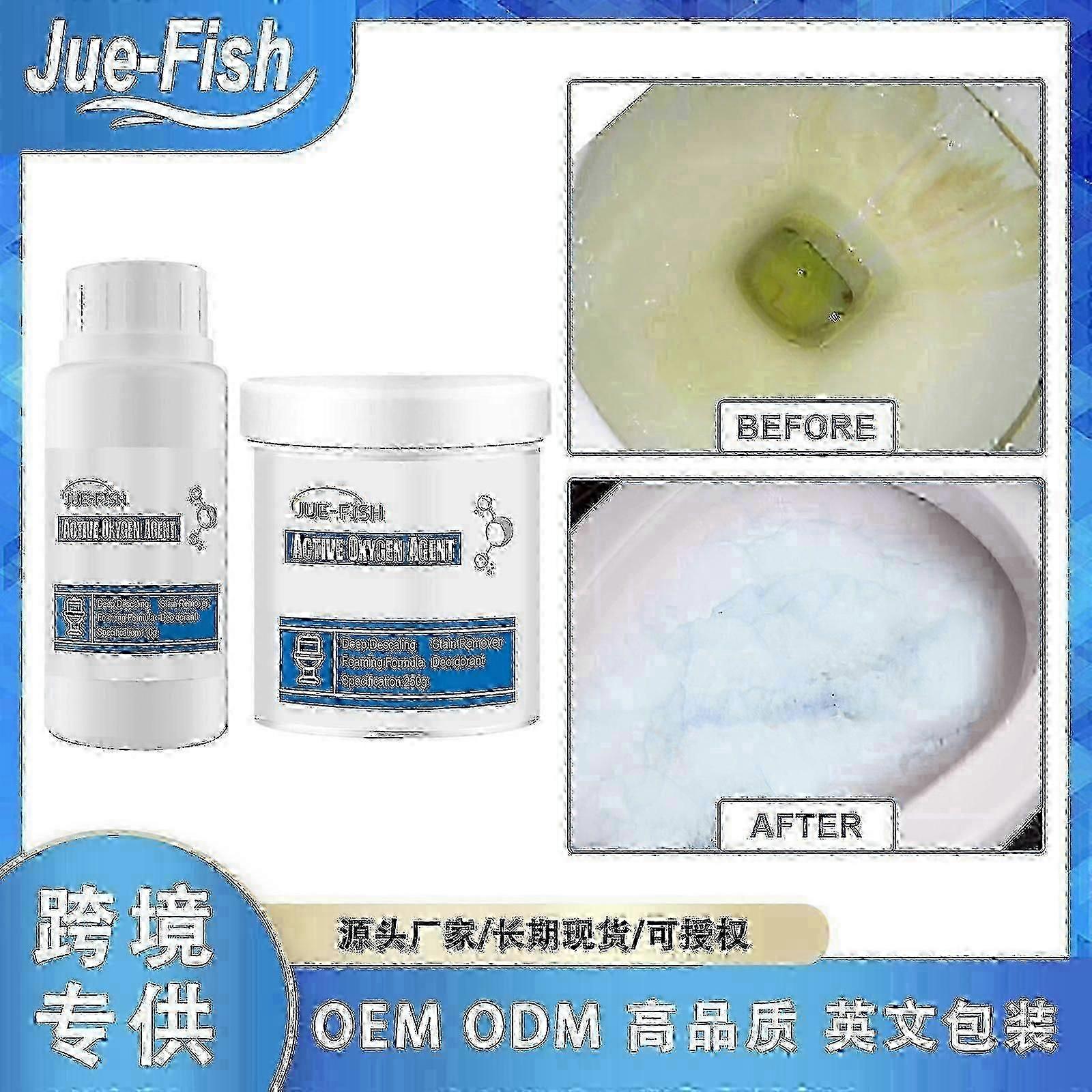 unbrand Agent doxygène actif pour toilettes nettoyant détartrant et décontaminant pour toilettes net