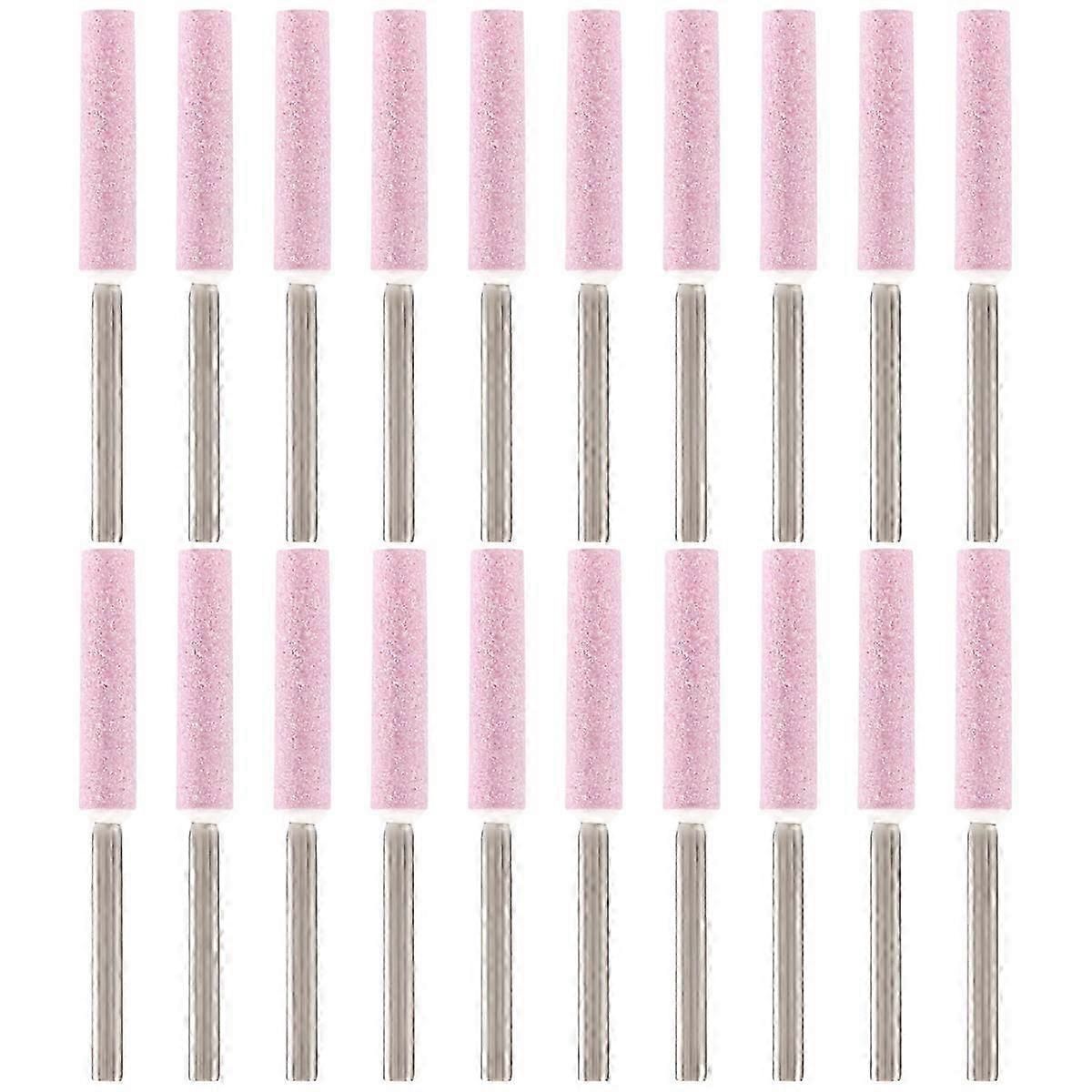 20 Pack Chainsaw Sharpener Grinding Stones Polishing Grinding Tool for Chainsaw Sharpener 3/16 Inch/Edition 0711