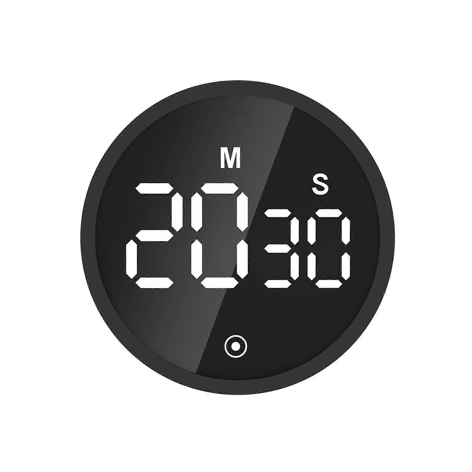 Countdown Timer Time-meter Magnetic Count Down & Count-up Digital-Calculagraph Volume & Brightness Adjustable Large LED Display Rotation Setting with