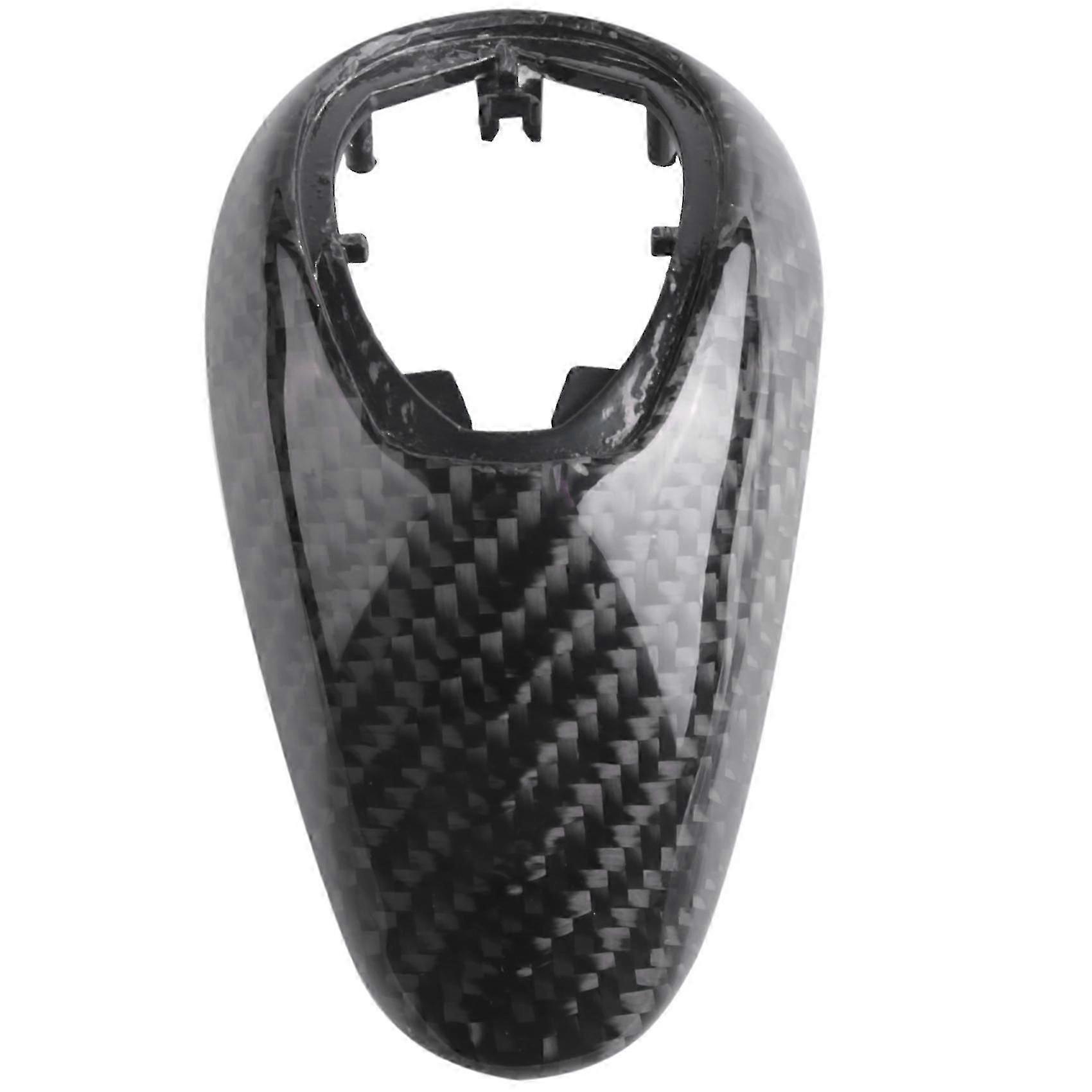 Real Carbon Fiber Shift Knob Cover Replacement for BMW M2 M3 M5 M6 F87 F80 F82 F83 F10 F12 F13 F06 - Custom Upgrade Accessory
