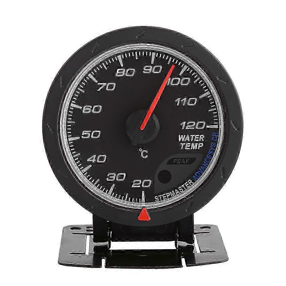 Universal Digital Blue LED Water Temperature Gauge 20-120 Range Meter For Racing Vehicles
