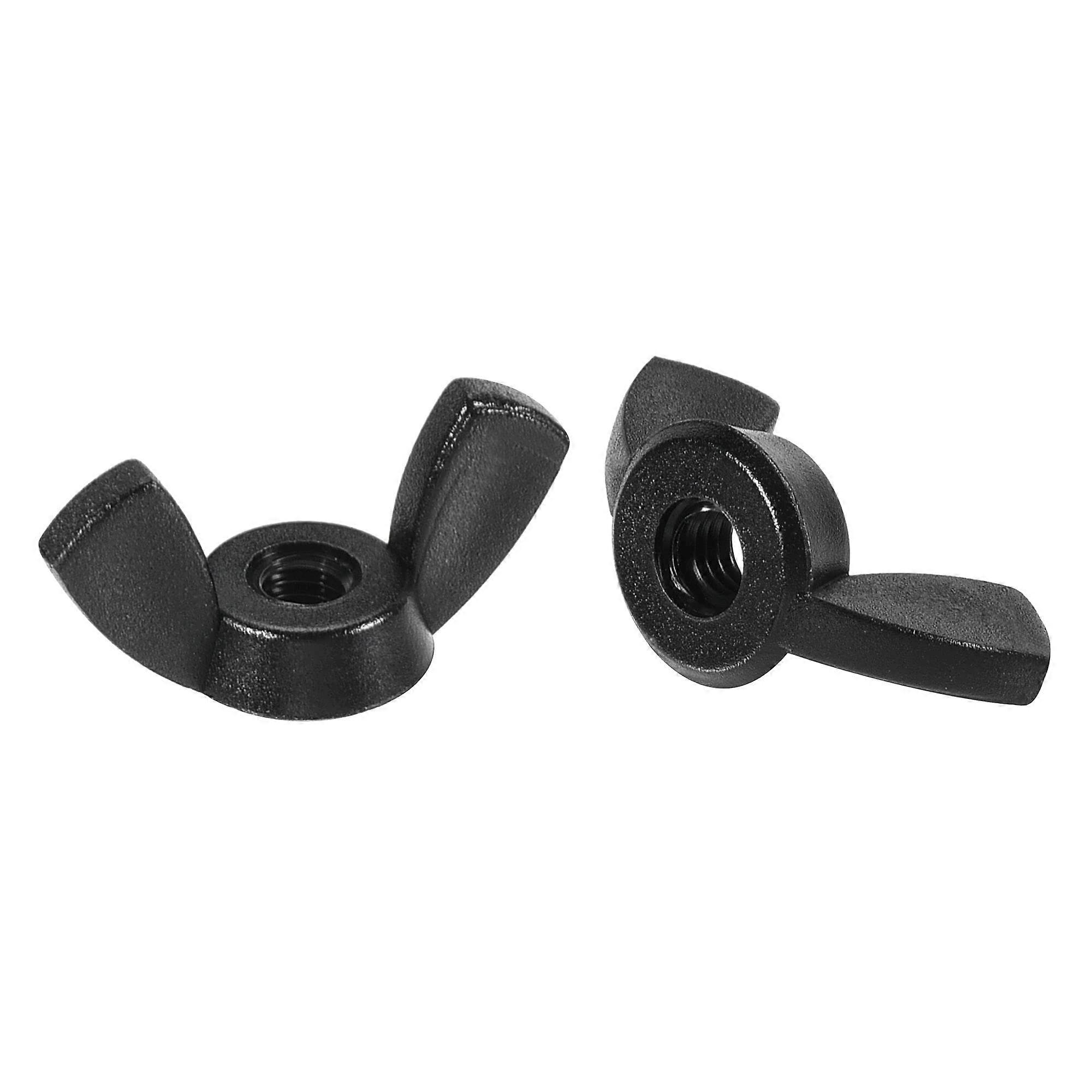 M3 Wing Nuts Nylon Butterfly Nut Pack Of 25 Black Hand Twist Tightening Fixings