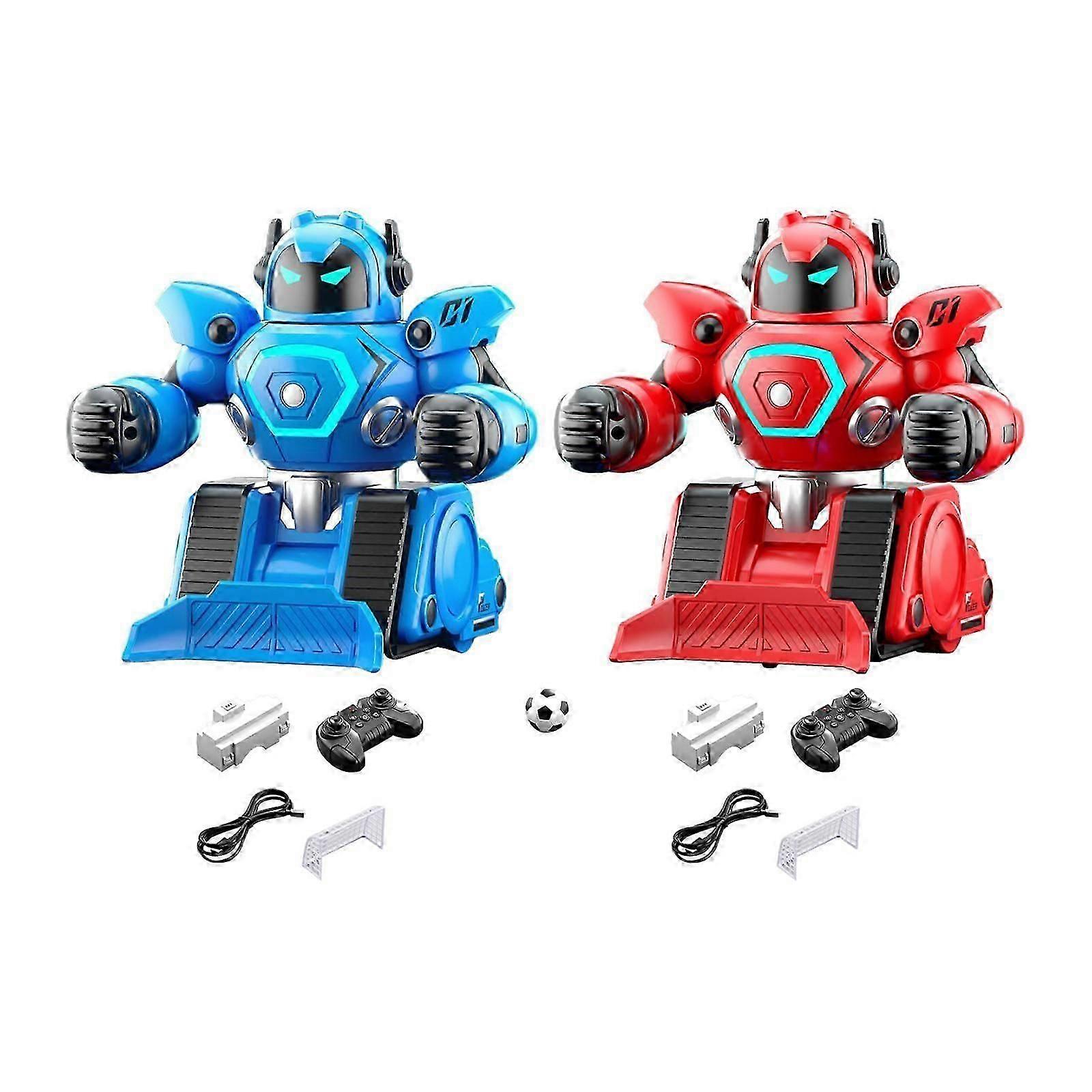 RC Battle Robots for 3 4 5 6 7 8 to12 Year Old Boy Teen 4 to 7 Year Old Boys white and blue