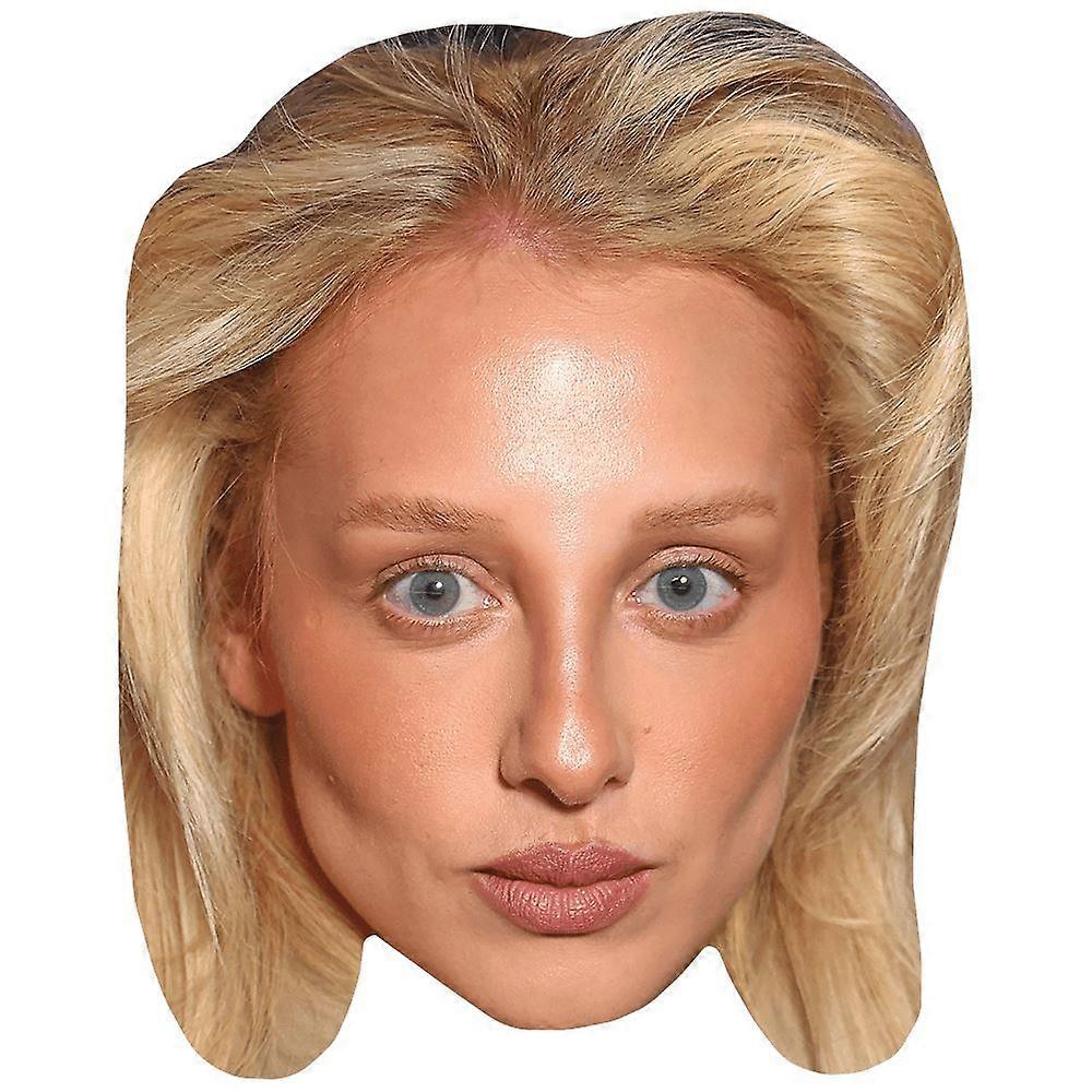 Malu Borges (Pout) Big Head. Larger than life mask.