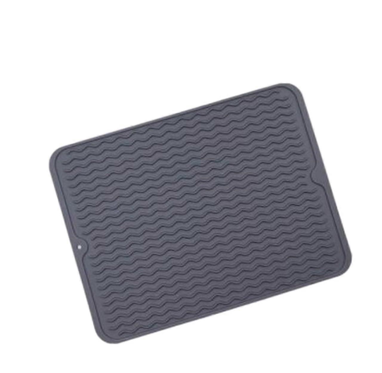 Large Multifunctional Silicone Drying Mats Heat Insulation Pot Holder (40x30cm)