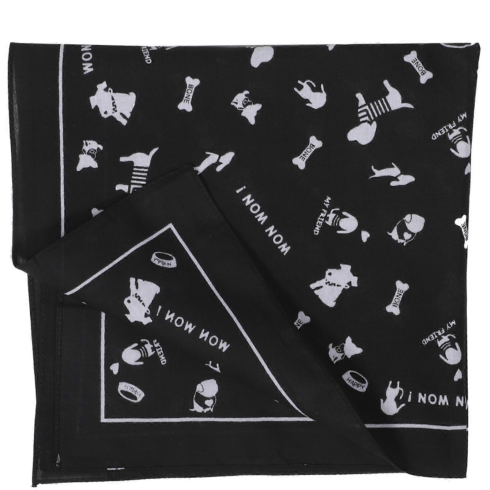 Dog Print Bandana for Men – Stylish Handkerchief with Vintage Design, Versatile Headband Accessory for Events