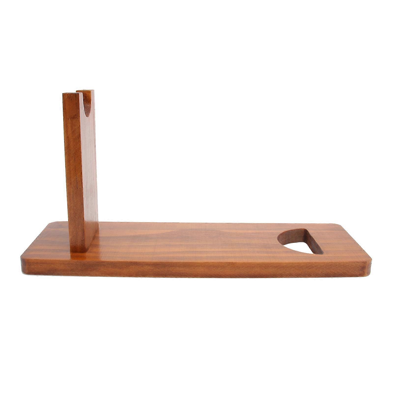 Light Brown Wine Rack for Home Office Made of Plastic Stable and Convenient Storage Solution 1 Piece