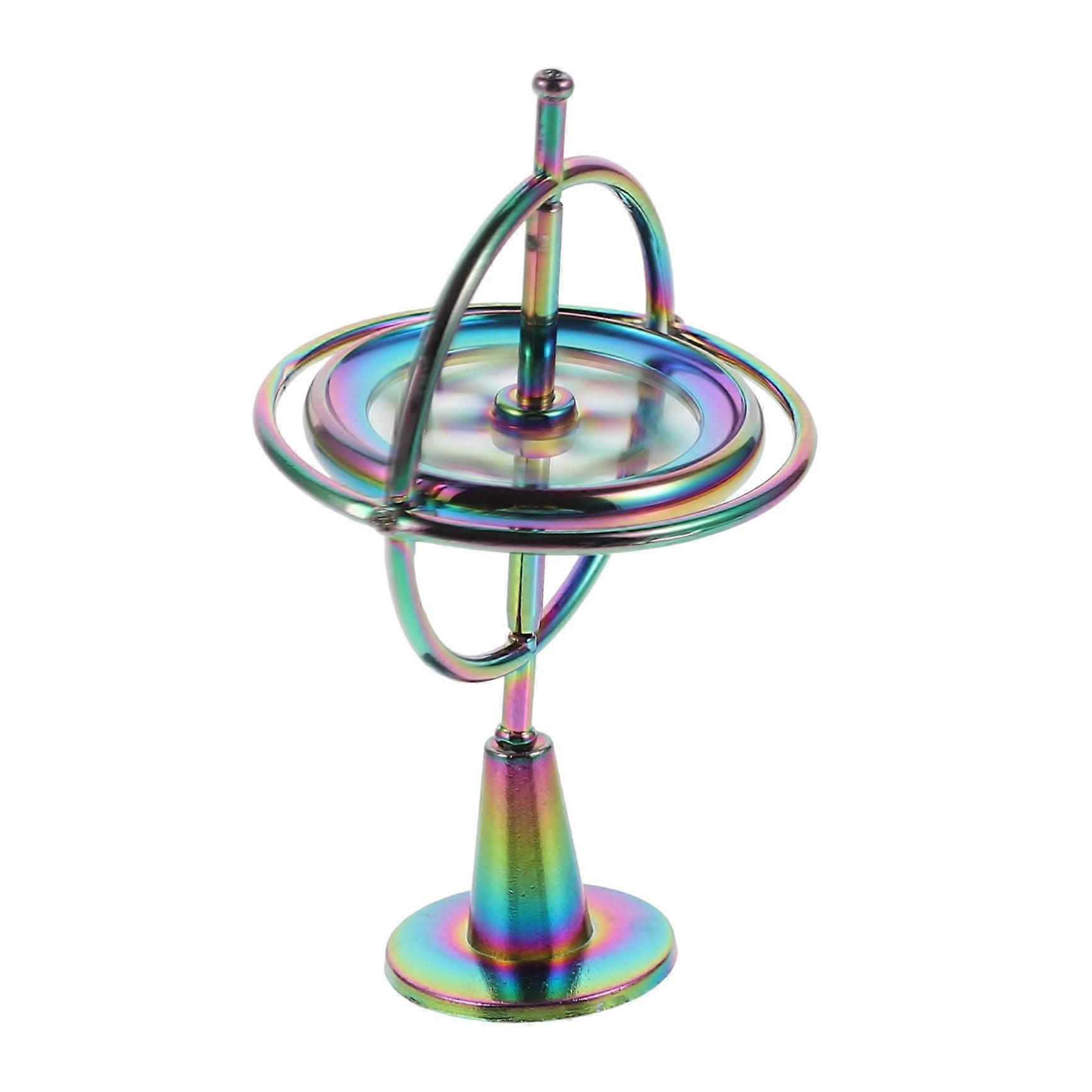 1 Set AntiGravity Gyroscope Toy Metal Fingertip Gyro for Stress Relief and Relaxation, Enhances HandEye Coordination and Creativity