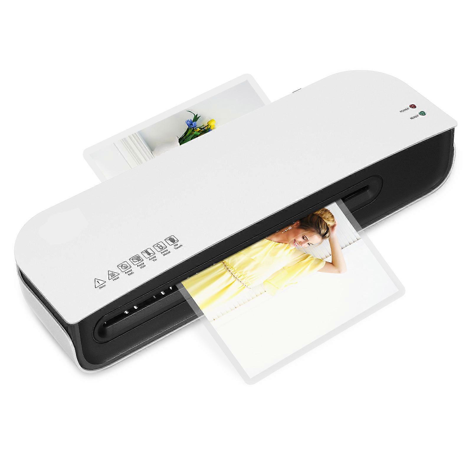 Easy To Use Laminator A4 Photo Film Laminator Thermal Lamination Technology Portable Design For Office Work Home Use 1Set