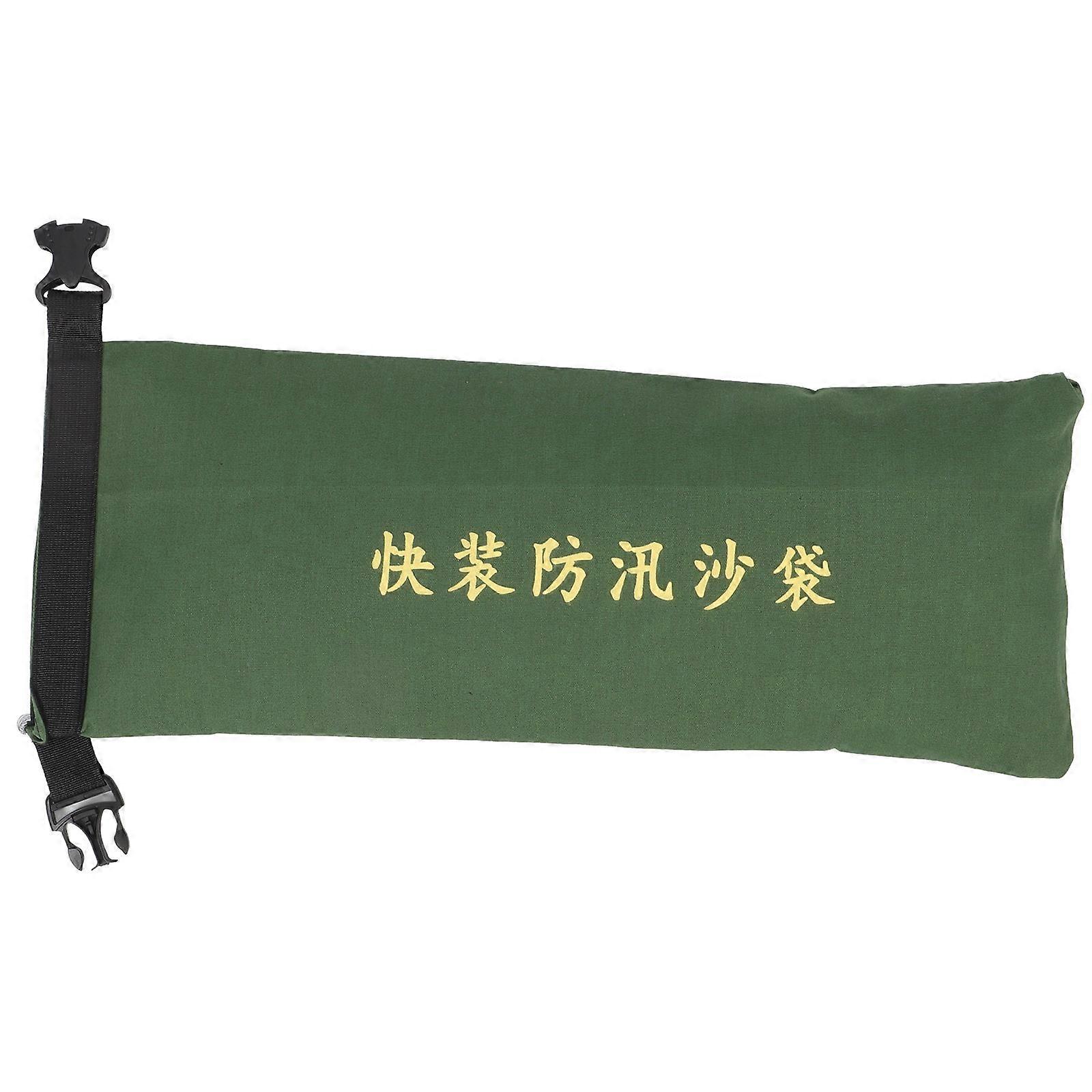 Canvas Sandbag Outdoor Flood Prevention Home Doors and Windows Multi Color 46.00X28.00X1.50CM Water Blockage 1Pcs