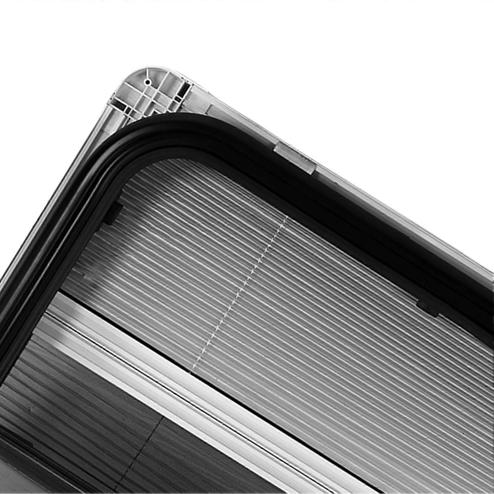 Round Corner Window Push Pull Style UV Protection Waterproof Slide Window for Caravan Camper Trailer RV