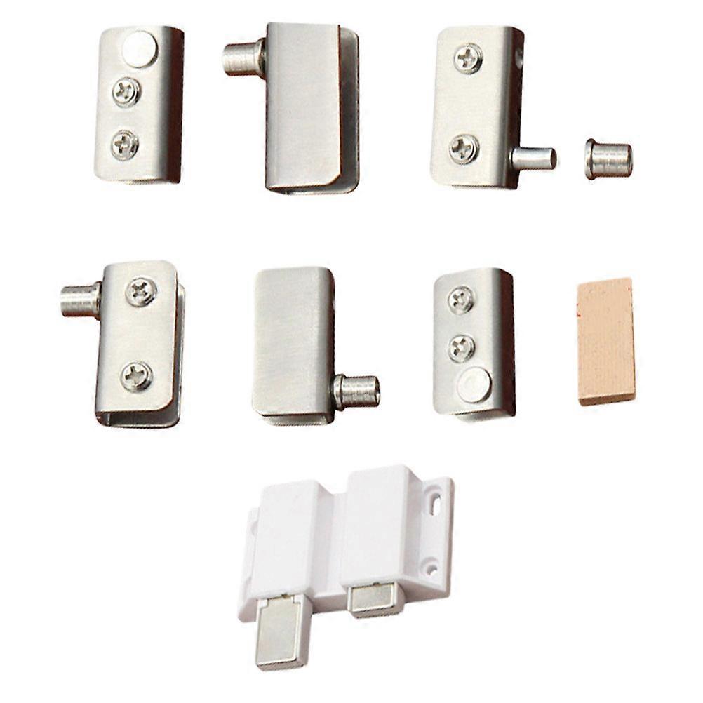 Door Closure Catch Latch for Cabinets Sliding Doors Silent Durable Easy Installation Furniture Accessory Set of 1