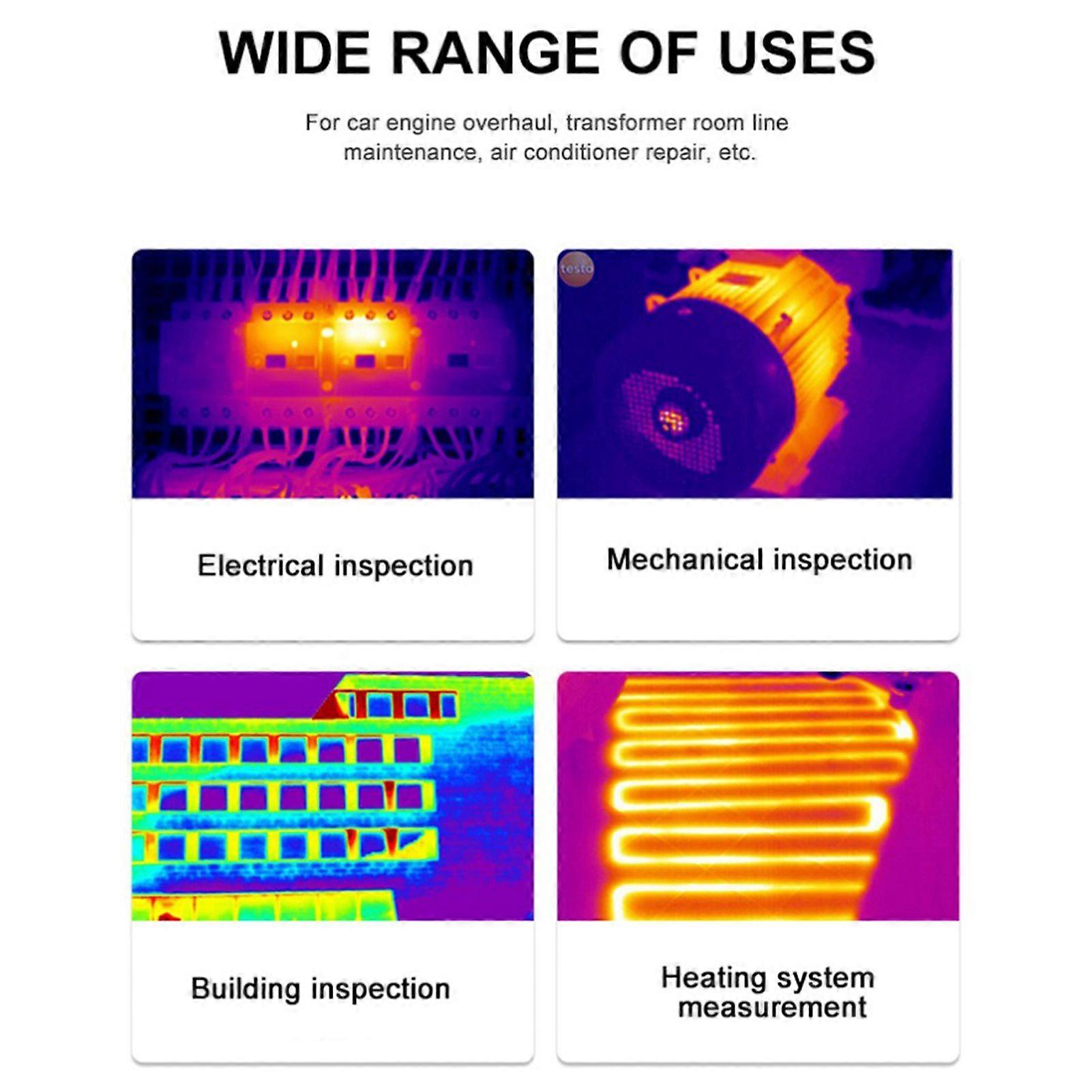NF-521 Thermal Imager Portable Infrared Camera Digital Display Heating Detector Handheld Temperature Imaging Imager