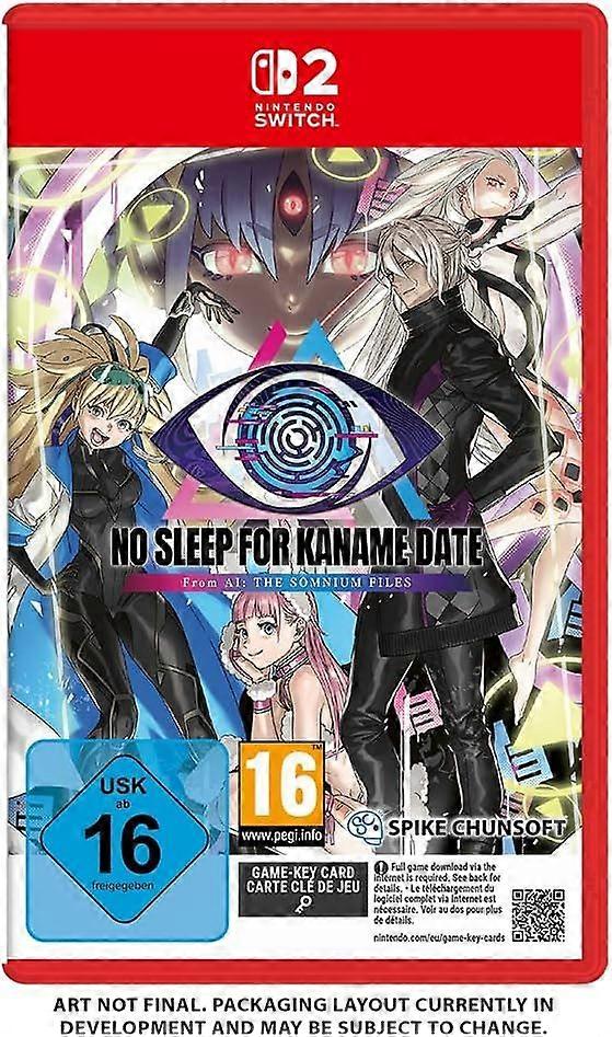 No Sleep For Kaname Date From AI THE SOMNIUM FILES Switch 2 Game (Aiba Edition)