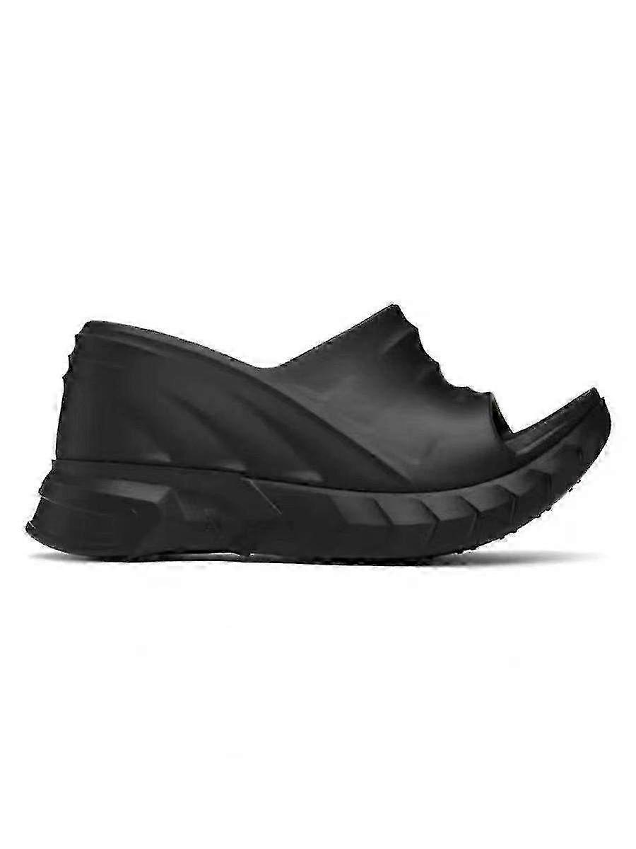 Άνετα σανδάλια από καουτσούκ Marshmallow για θέρετρα και παραλία με ενισχυτικό αποτέλεσμα