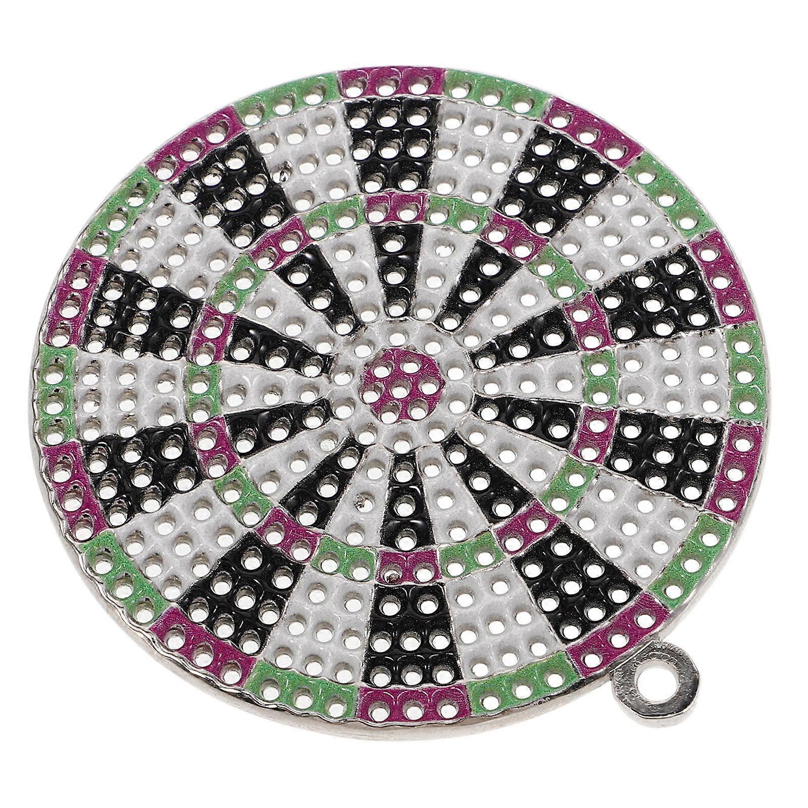 Miniature Dartboard Decor Portable Mini Dartboard Men Women Travel Use Collectible 1Pcs
