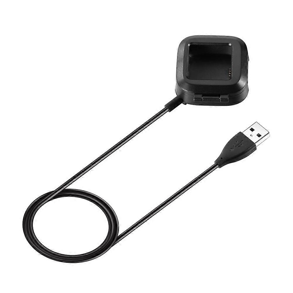 Portable USB Cable Charging Case Box Charger Cradle Compatible For Fitbit Versa 2