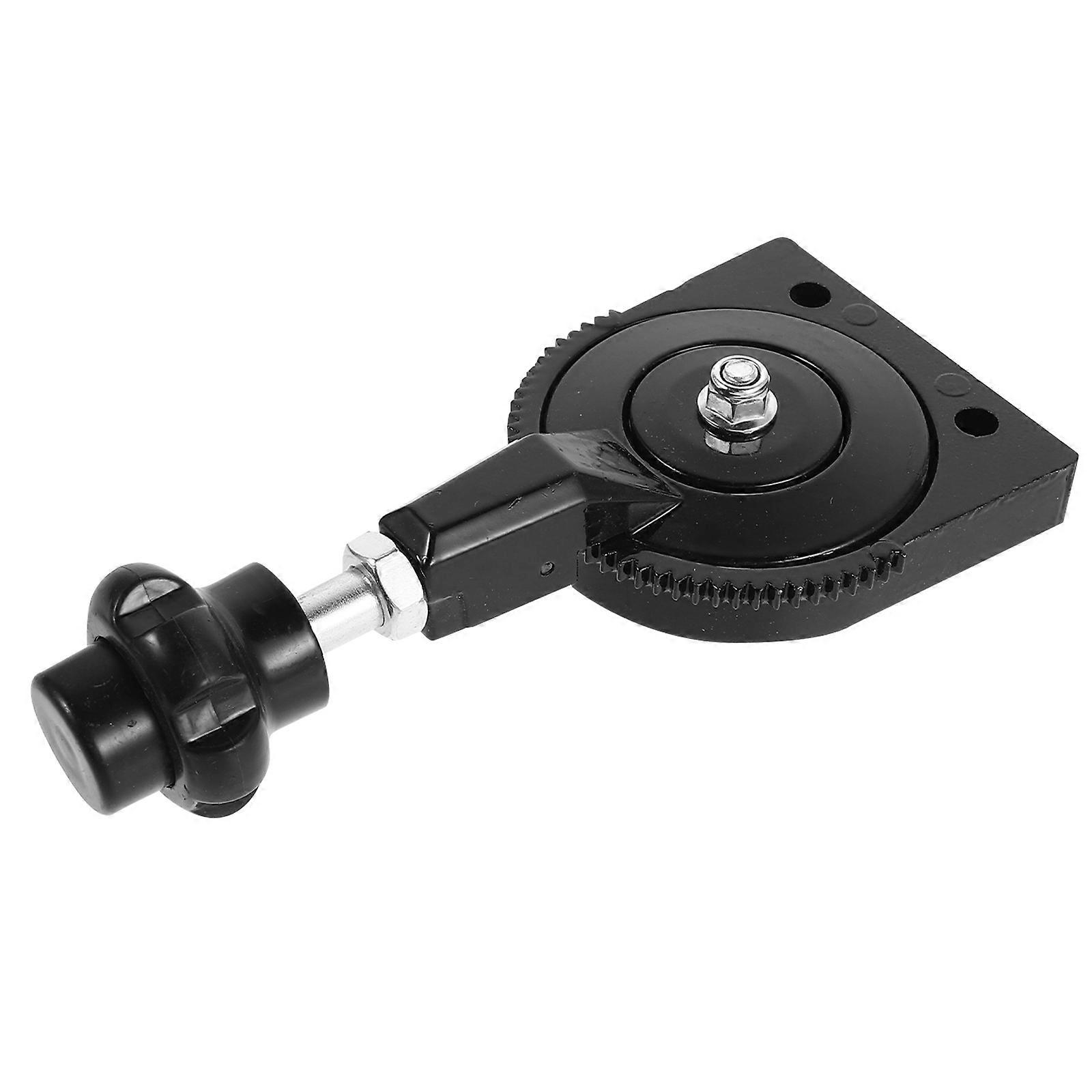 Manual Throttle Lever Assembly for Excavators Short Control Lever for Precise Fuel Efficiency, Compatible with Agricultural and Construction