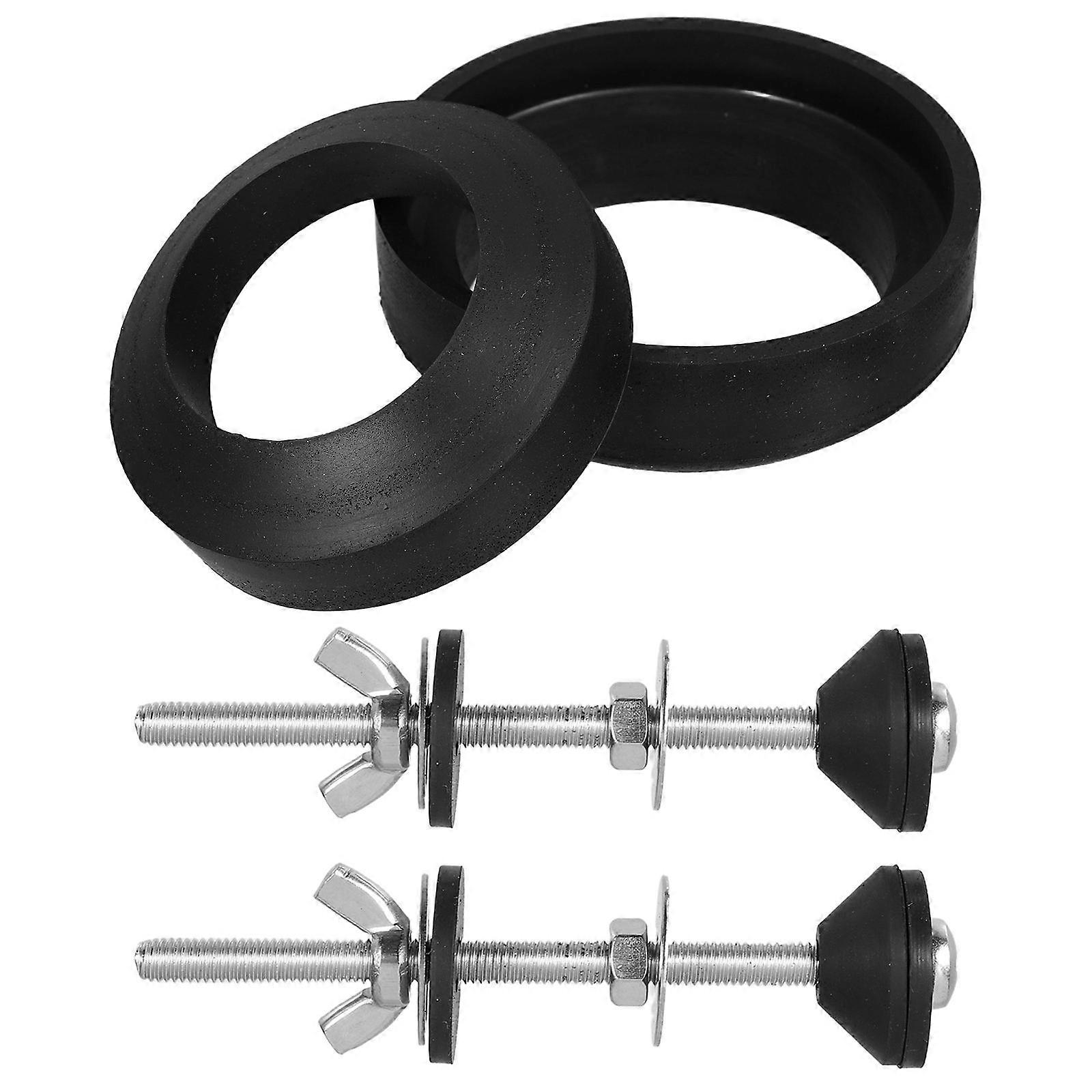 Metal Nut For Toilet Tank Bolt Screw Top Leakproof Performance Essential Bathroom Hardware Replacement Compatible With Most Tanks 1 Set