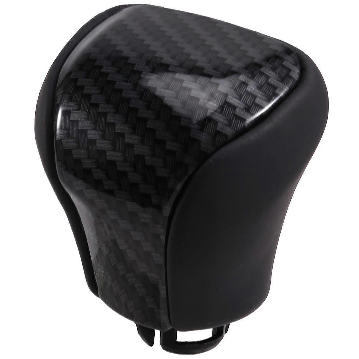 Gearshift Lever Handball Lever Knob Shifter Head 33504-60490-C0 for LX570 LX450d LS460 Carbon Fiber Color