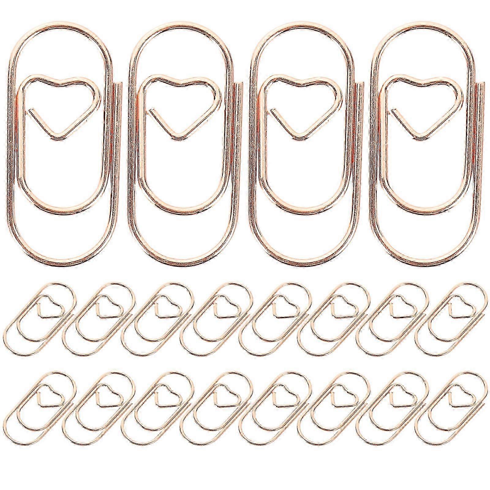 2025 100Pcs Knitting Clip Ornaments File Document Clips Office Document Clips Book Reading Clips
