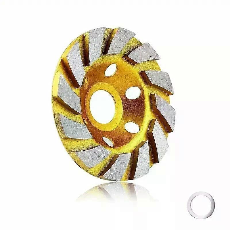 4 polegadas concreto turbo diamond grinding cup roda 12 Segs Heavy Duty Angle Grinder Rodas para moedor de ângulo