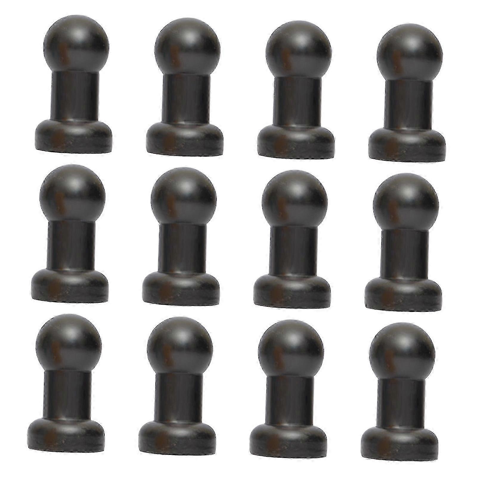 Models 12 Pieces Trampoline Enclosure Pole Caps Protective Trampoline Pole End Capsheight 8.5cm Edition 0729