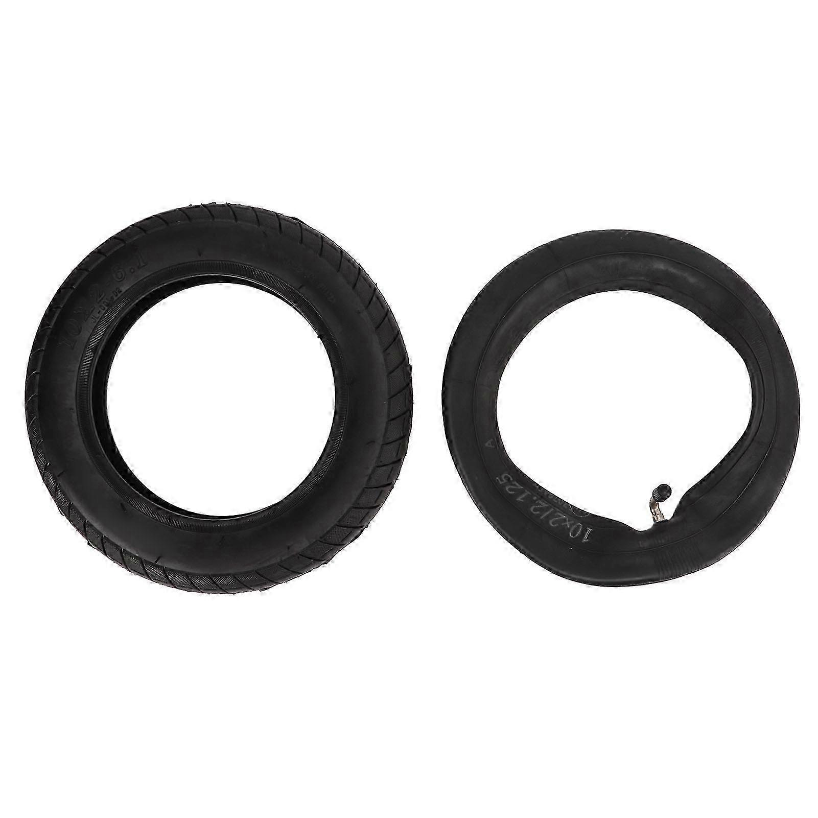 10x2‑6.1 Thickening Wheel Tire Wear Resistant Electric Scooter Rubber Tire for Enhanced Grip