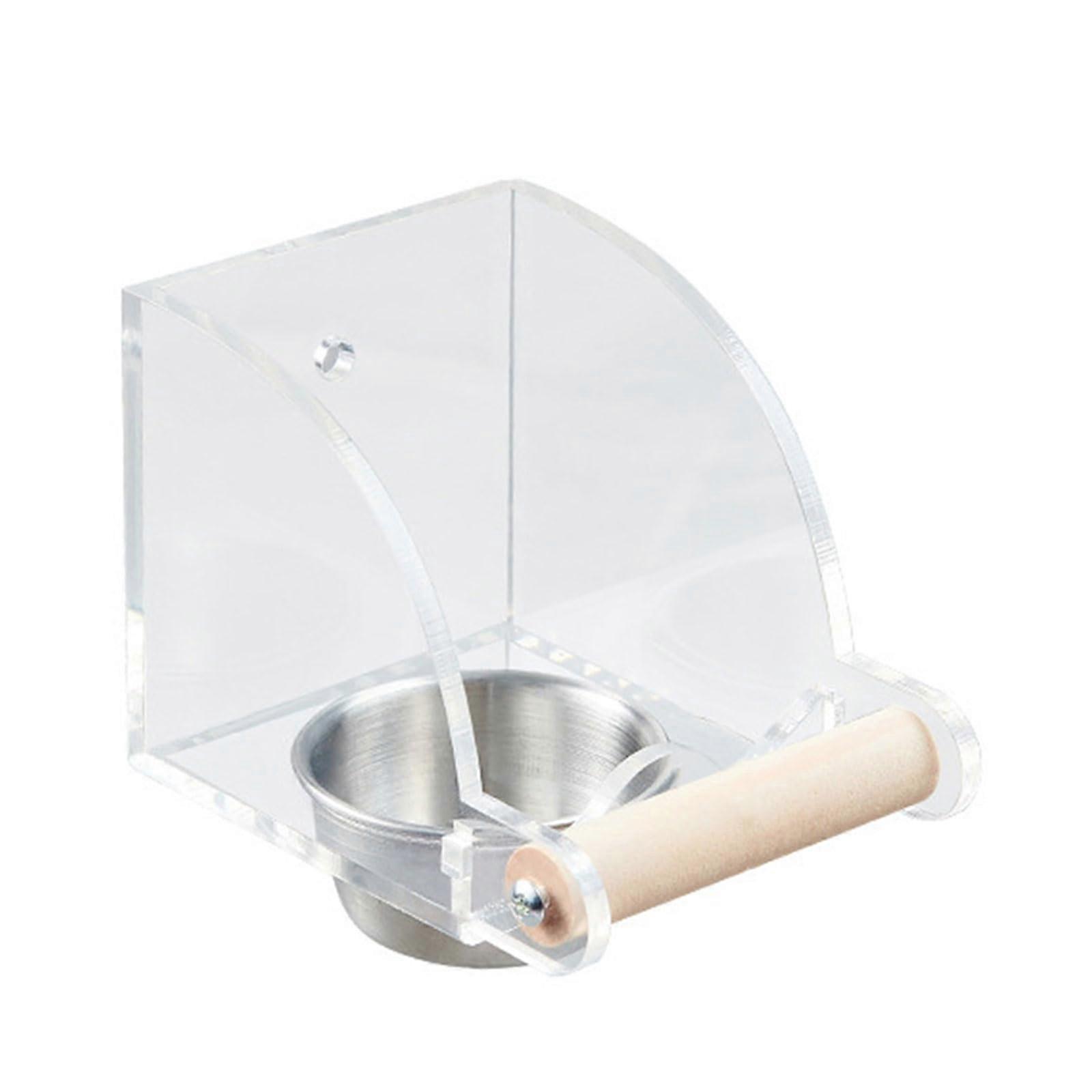 Parrot Feeding Bowl, Durable and Easy to Clean, Single Bowl for Home and Pet Stores, Bird Care Accessory