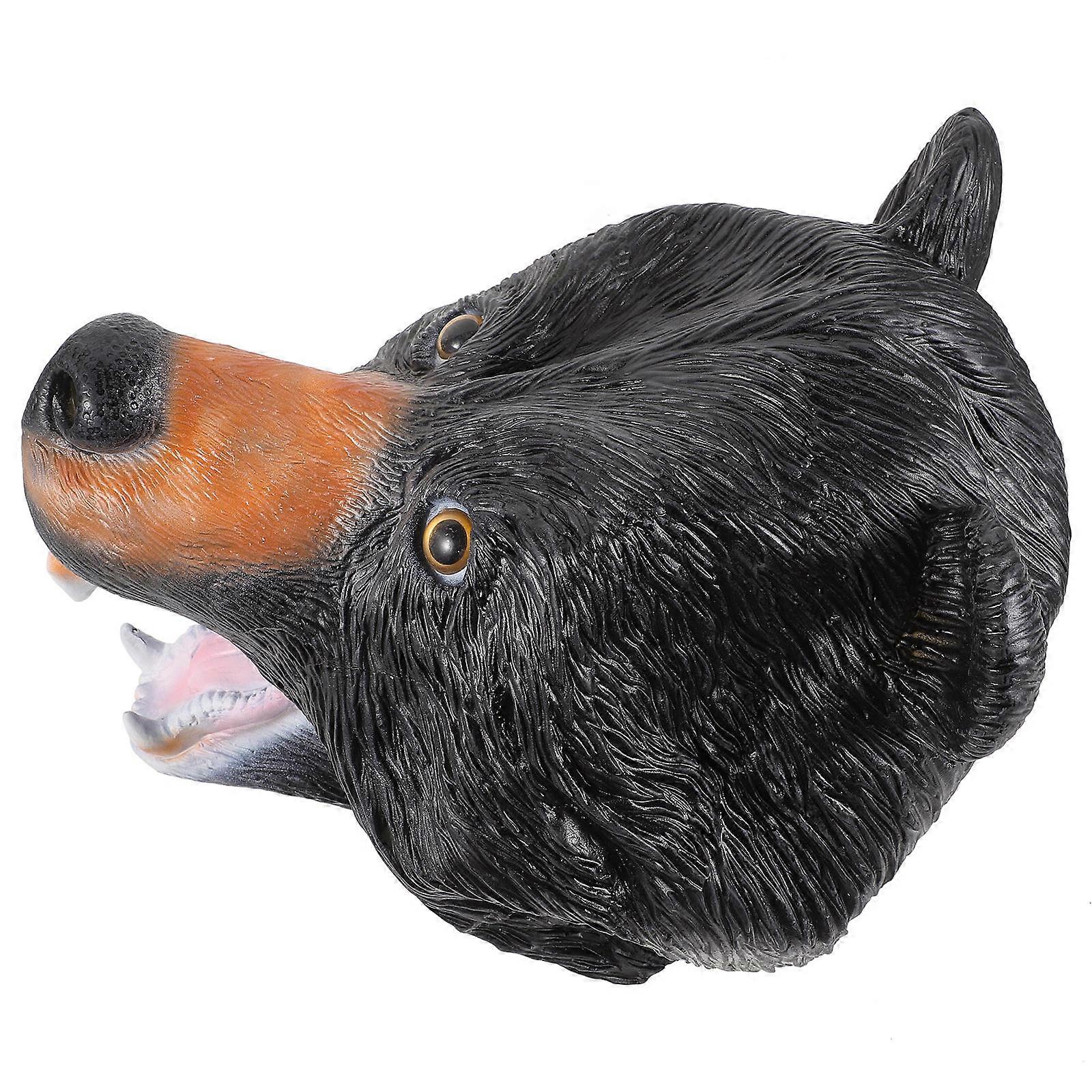 Here's a polished product description for your **Black Bear Mask**:
**Black Bear Mask – Lightweight & Comfortable Halloween Costume Accessory for