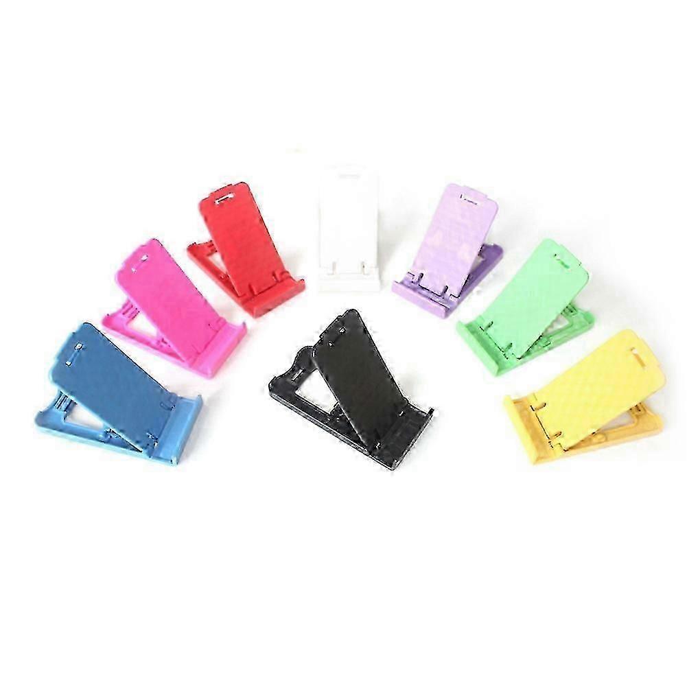 Mini Foldable Plastic Universal Mobile Phone Holder Desktop Table Stand Bracket