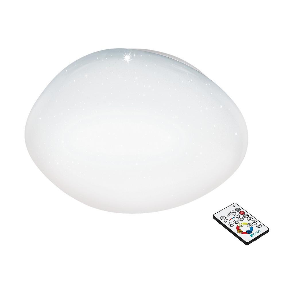 Sileras Led Flush Ceiling Light White Remote Control Included, CCT