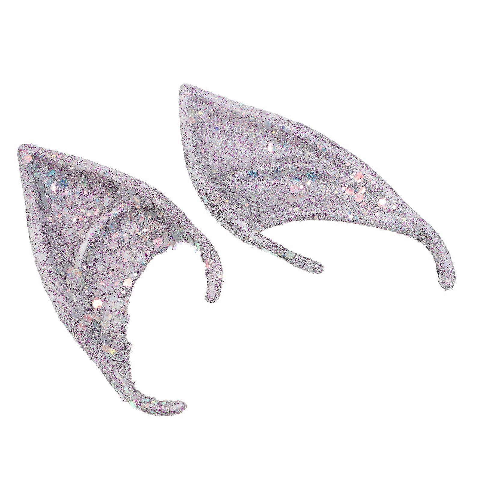 Cosplay Props Halloween Ears Accessories For Adults Pointed Shape 1 Pair Reusable