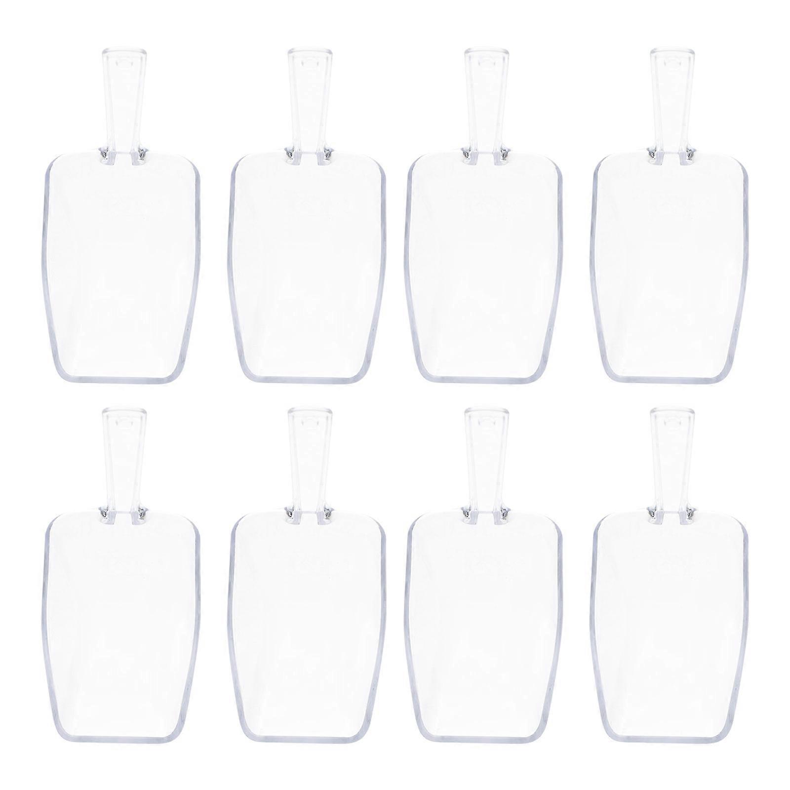 Transparent Mini Ice Scoop Kitchen Utility Compact Design 10Pcs Measuring Cup Small Size Ideal for Special Events