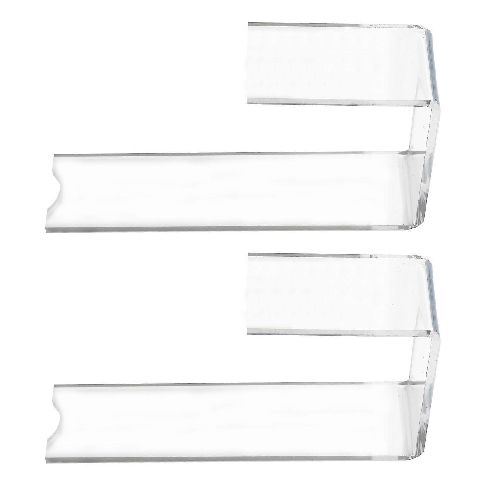 Sneaker Rack 2Pcs Acrylic Shoe Display Rack For Shopping Mall High-End Simple Design