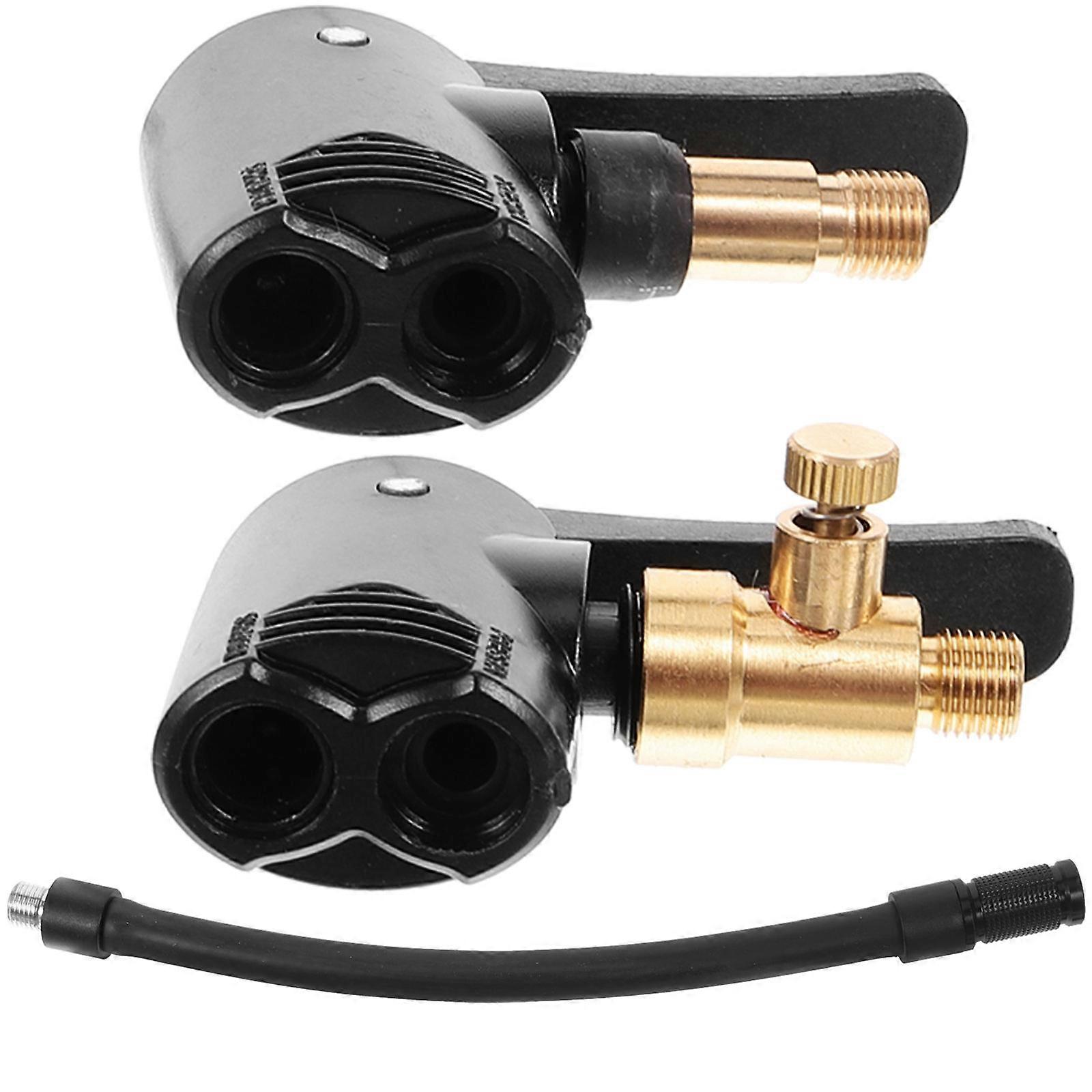 Car Adapter for Bike and Car Tyre Inflator – Durable Quick Lever Plug Air Tool for Efficient Tire Inflation