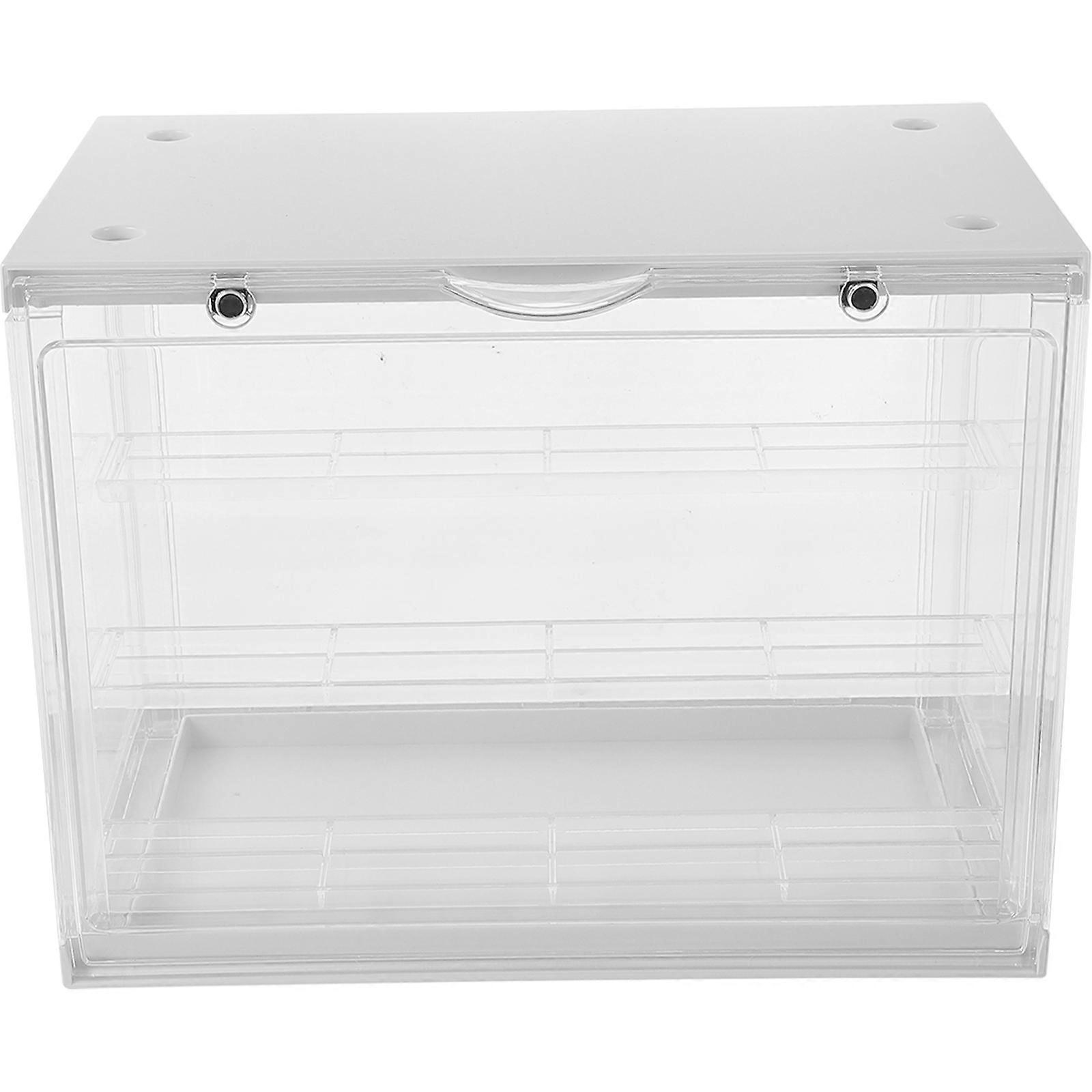 Transparent Display Case for Figurine Model Storage and Organization with High Transparency ABS Material