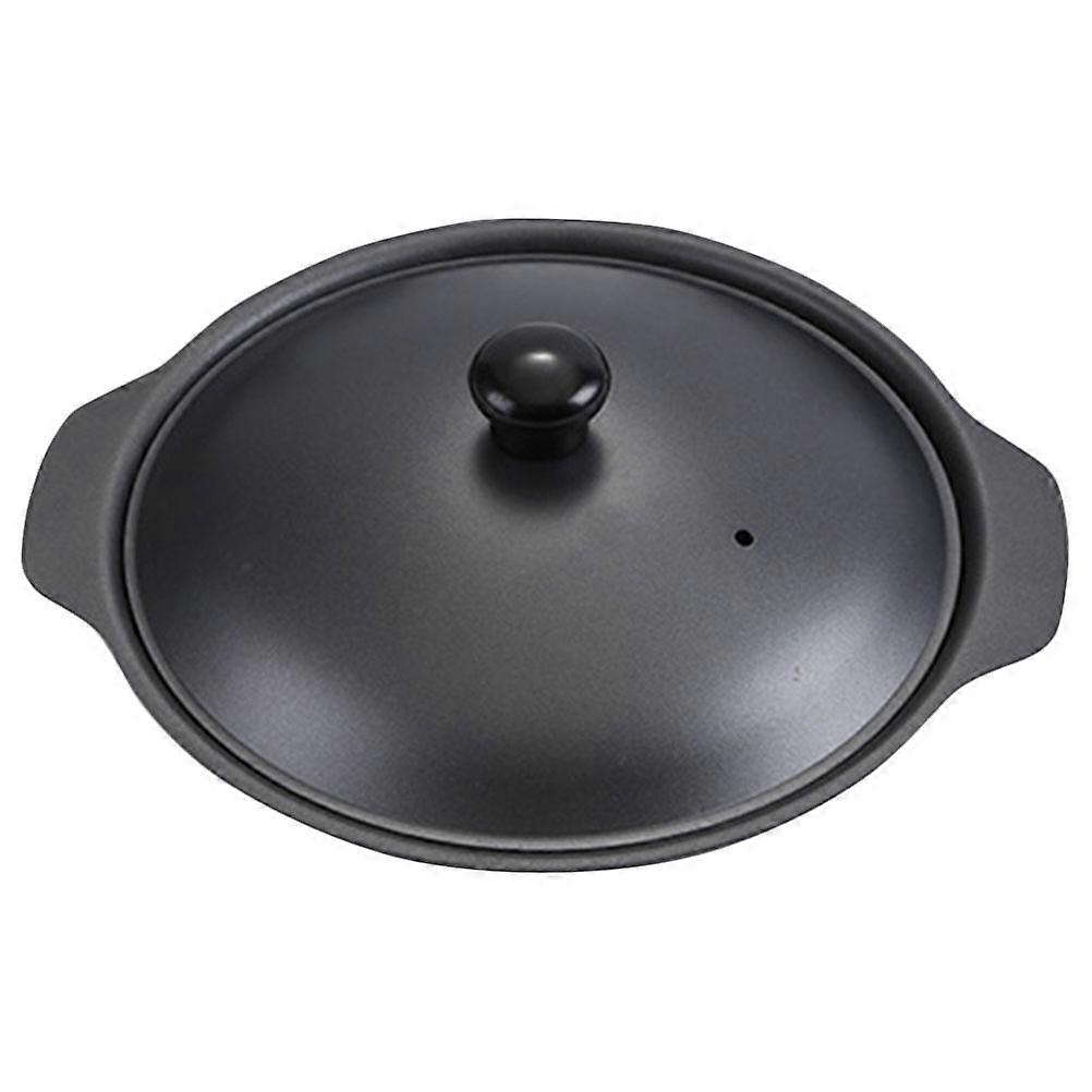 Burn-Resistant Iron Casserole for Reliable Home Cooking Pot Use